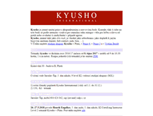 Tablet Screenshot of kyusho.cz