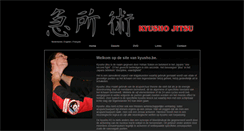 Desktop Screenshot of kyusho.be